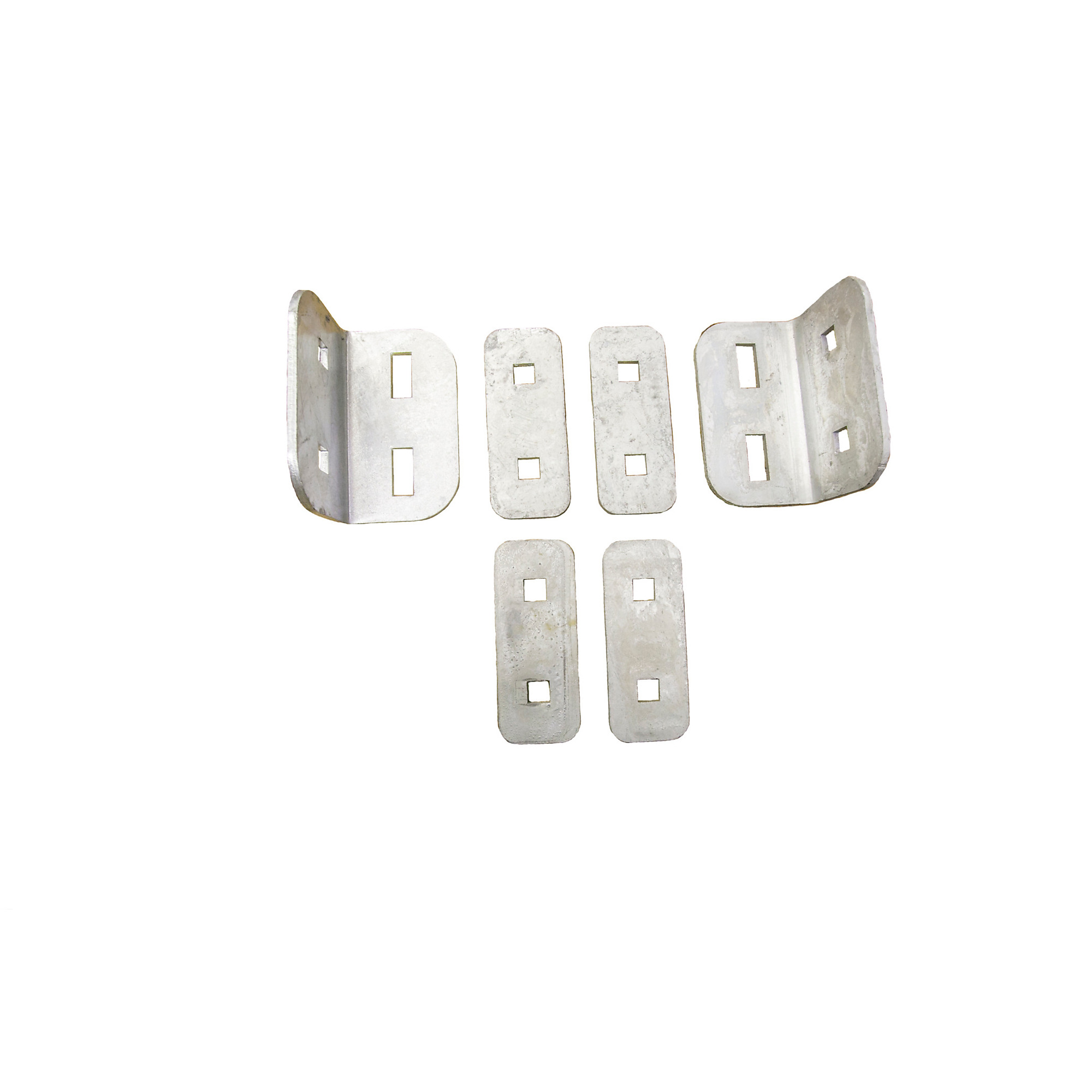 Tommy Docks Floating Dock Corner Bracket Kit - 12in. x 12in., Heavy Duty Galvanized Steel, Model# FDBCK-26001